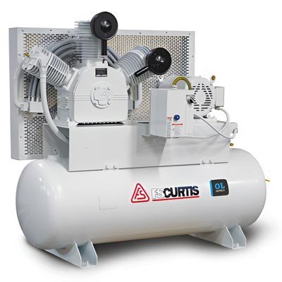 fs curtis ol series oil free reciprocating compressor